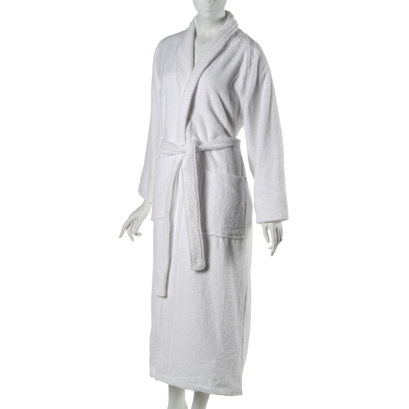 The Twillery Co. Robe de chambre avec poches en ratine 100 coton de